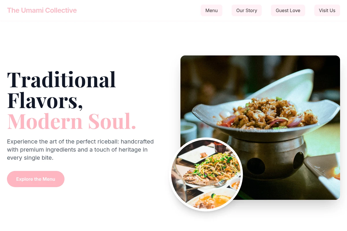 Tradition Asian Fusion Food